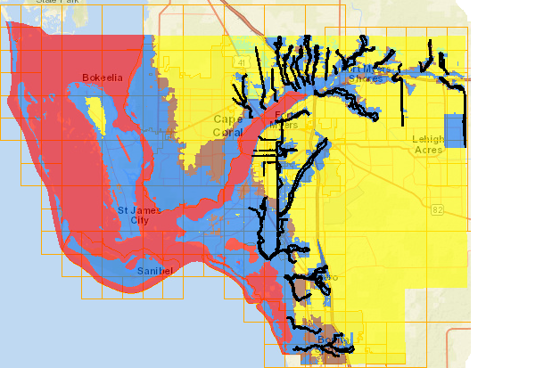 fema flood zone map orange county florida
